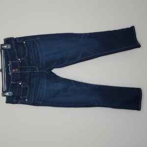 American eagle artist dark wash jeans size 6